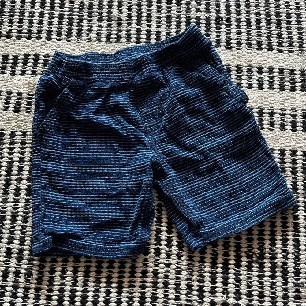 Calvin Klein size 4t blue striped boys shorts